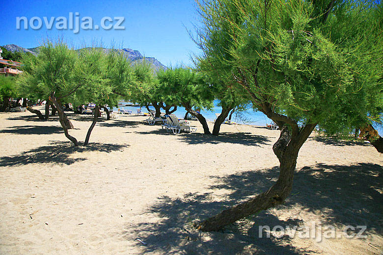Letovisko - Omiš-Duće - pláže