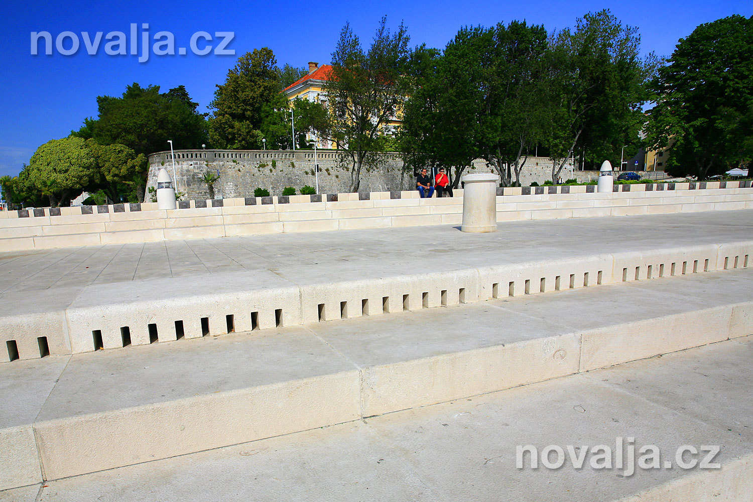 Mořské varhany Zadar, Chorvatsko
