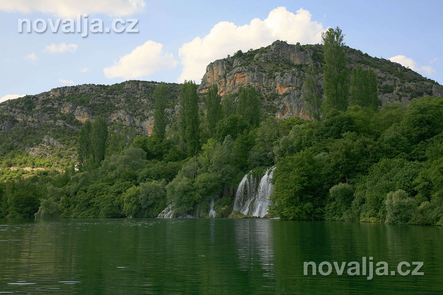 Krka, Rošský vodopád, Chorvatsko