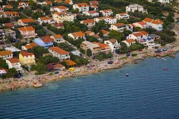 Chorvatsko, ostrov Pag, Mandre