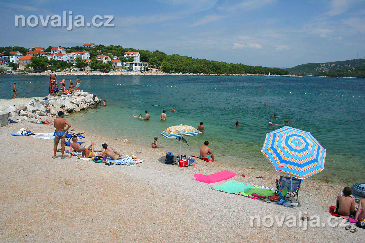 Ostrov Murter, letovisko Jezera, apartmány Chorvatsko