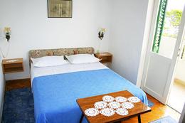 apartmány Bagarić: oranžový apartmán pre 4-6 osôb, 
1. poschodie
