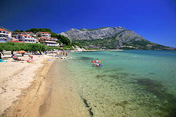 Letovisko - Omiš-Duće - pláže