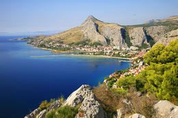 Letovisko - Omiš-Duće - pláže
