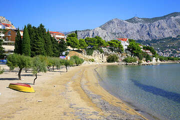 Letovisko - Omiš-Duće - pláže