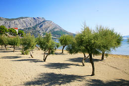 Letovisko - Omiš-Duće - pláže