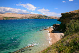 Letovisko - Ostrov Pag – Vodice - pláže