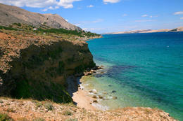 Letovisko - Ostrov Pag – Vodice - pláže