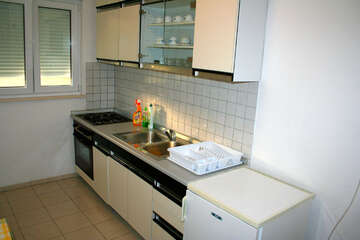 apartmány Bili: apartmán A6 pre 4 osoby,  prízemie