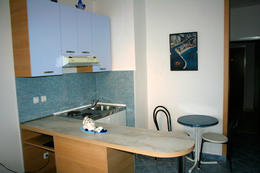 apartmány Bagarić: modré štúdio pre 2 osoby, 
1. poschodie