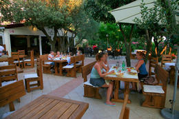 Restaurace Lanterna, Mandre, ostrov Pag, Chorvatsko