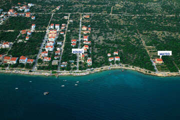 Letovisko - Ostrov Pag - Mandre - letecky