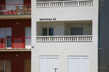 apartmány Bili: apartmán A2 pre 4-5 osôb, 
1. poschodie