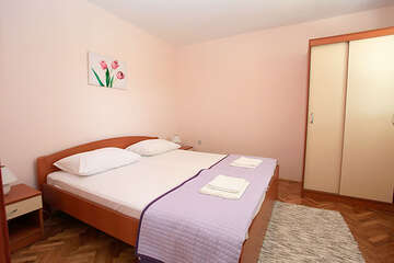apartmány Pavičić: apartmán A4 pre 4-5 osôb, prízemie