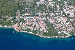 Apartmány Podaca letecky, Chorvatsko