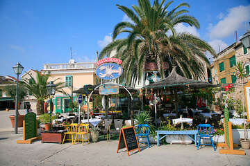 Vodice - restaurace, Chorvatsko