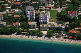 Hotel Laguna** letecky, Gradac, Chorvatsko