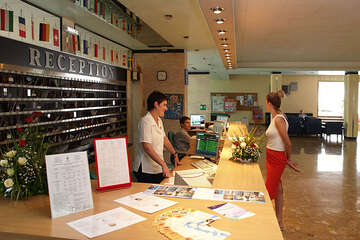 Recepce hotelu Imperial****/***, Vodice, Chorvatsko