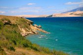 Soukromí na pláži - Pag-Vodice, ostrov Pag, Chorvatsko