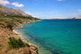 Soukromí na pláži - Pag-Vodice, ostrov Pag, Chorvatsko
