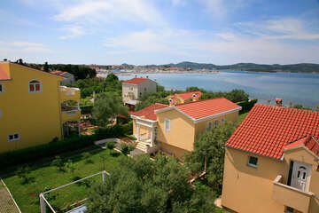 Výhled na moře, apartmány Iva, Biograd na Moru, Chorvatsko
