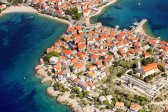 Apartmány Soža letecky, Primošten, Chorvatsko