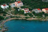 Apartmány Silvano letecky, Mandre, ostrov Pag, Chorvatsko