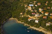 Apartmány Odorčić letecky, Potočnica, ostrov Pag, Chorvatsko
