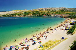 Pag - Ostrov PAG -dovolená Chorvatsko 2009 - Chorvatsko apartmány