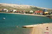Pláž - apartmány Paro-Vidolin, Pag - město, ostrov Pag, Chorvatsko