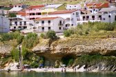 Pláž - apartmány Fabijanić, Pag-Vodice, ostrov Pag, Chorvatsko