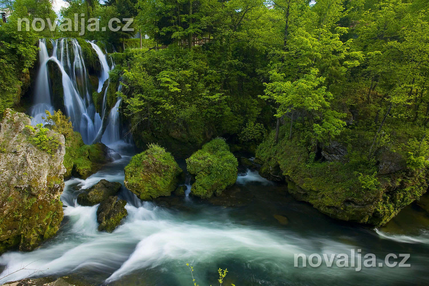 Vodopády Slunj - Rastoke