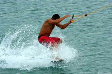 Chorvatsko, Vodní lyžování Novalja