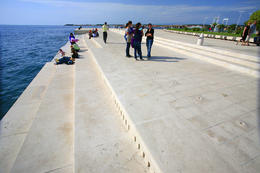 Mořské varhany Zadar, Chorvatsko