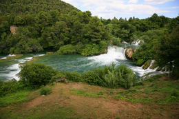 Skradinské vodopády, Chorvatsko