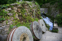 Mlýnská kola, Skradinský buk, Chorvatsko