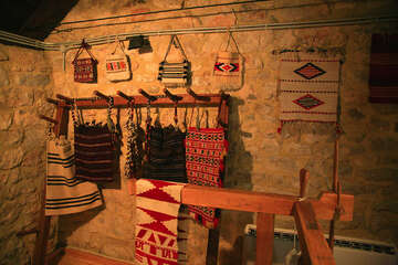 Museum tkaní, Rošský vodopád, Chorvatsko