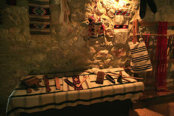 Museum tkaní, Rošský vodopád, Chorvatsko