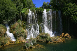 Krka, Rošský vodopád, Chorvatsko