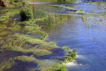 Krka, Rošský vodopád, Chorvatsko