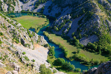 Chorvatsko, řeka Krupa