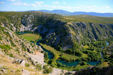 Chorvatsko, řeka Krupa