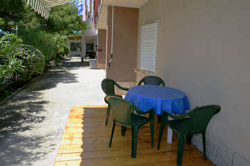 Apartmány Borovina, apartmán A7 pro 3 osoby, přízemí, Omiš - Duće