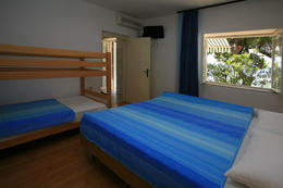 Apartmány Borovina, apartmán A7 pro 3 osoby, přízemí, Omiš - Duće