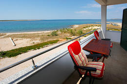 A3 - apartmány Osama, zátoka u Povljany, ostrov Pag, dovolená Chorvatsko