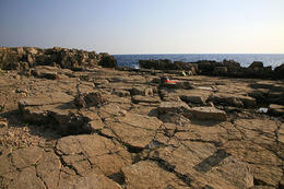 Kamenitá pláž, ostrov Lokrum, Chorvatsko