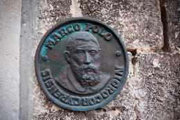 Podobizna Marca Pola, město Korčula, Chorvatsko