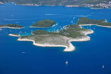 Ostrov Marinkovac, Pakleni otoci, Hvar, Chorvatsko