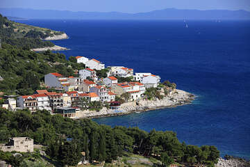 Apartmány - letovisko Milna, ostrov Hvar, Chorvatsko