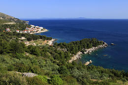 Letovisko Milna, ostrov Hvar, Chorvatsko